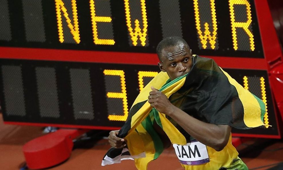 Usain Bolt - svjetski rekord na 4X100 m