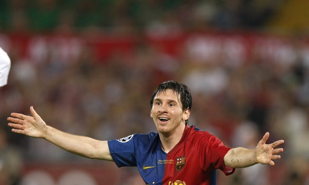 Leo Messi, Liga prvaka, finale 2008-09