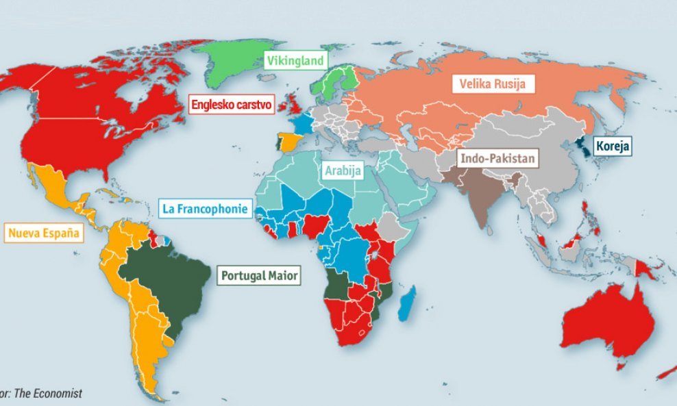 Infografika lingvistički imperijalizam