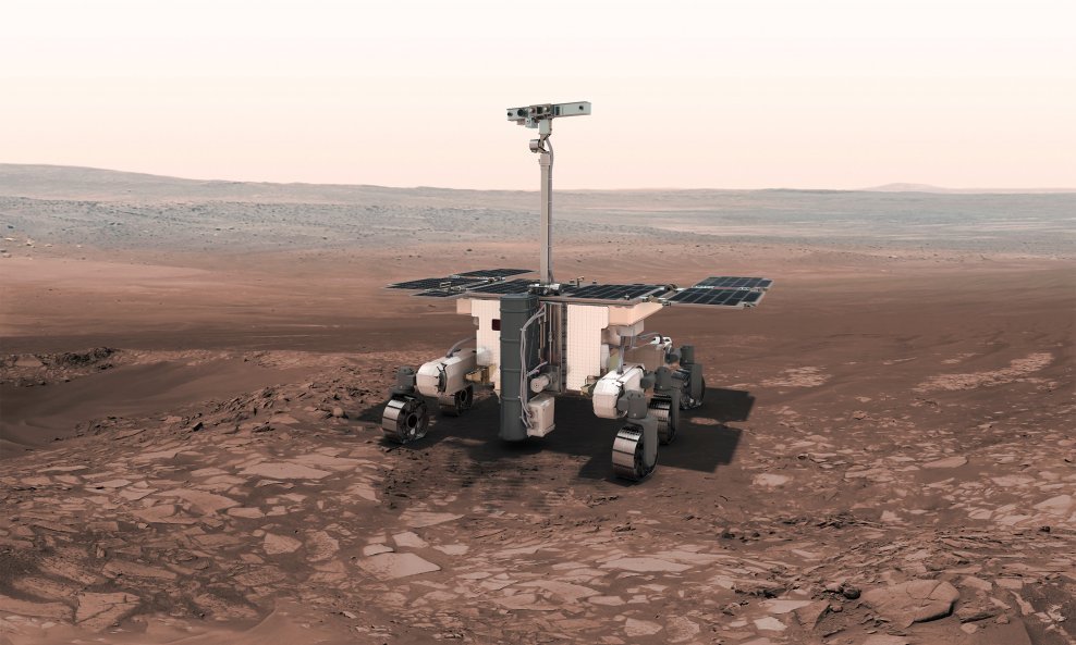 Europski rover ExoMars tragat će za tragovima života na Crvenom planetu