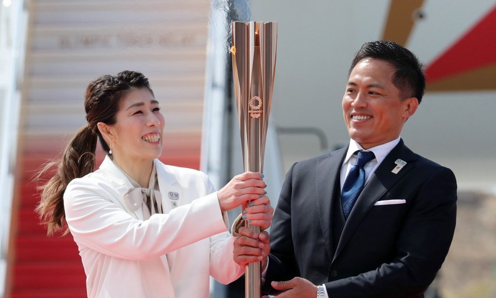 Japanski olimpijci Tadahiro Nomura i Saori Yoshida