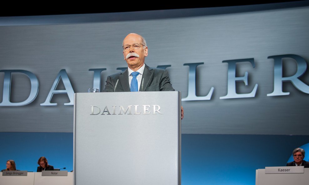 CEO Daimlera Dieter Zetsche