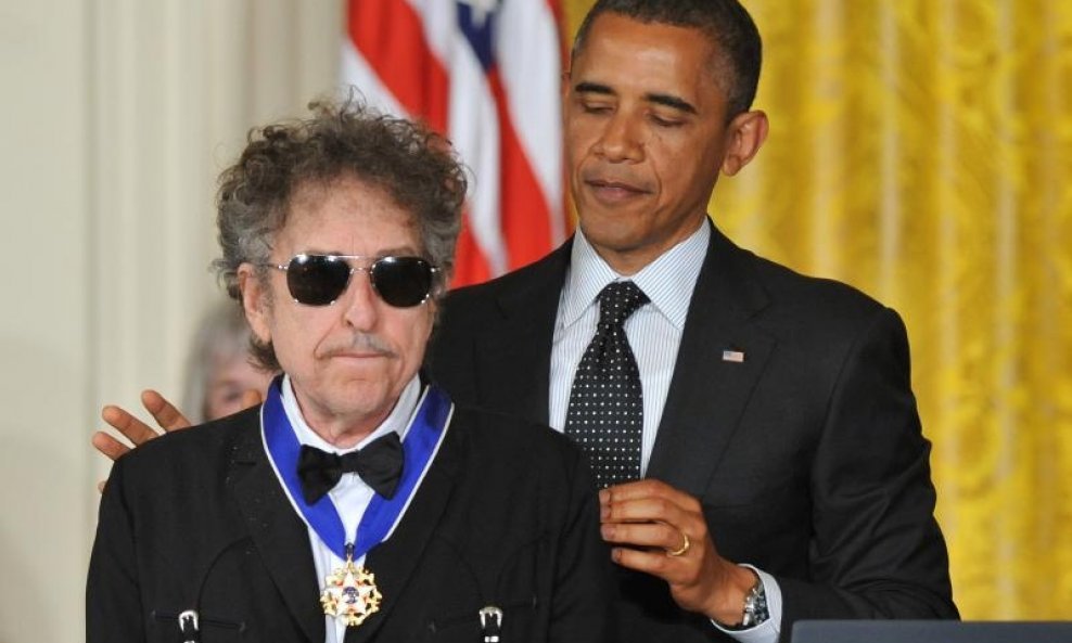 Bob Dylan i Barack Obama