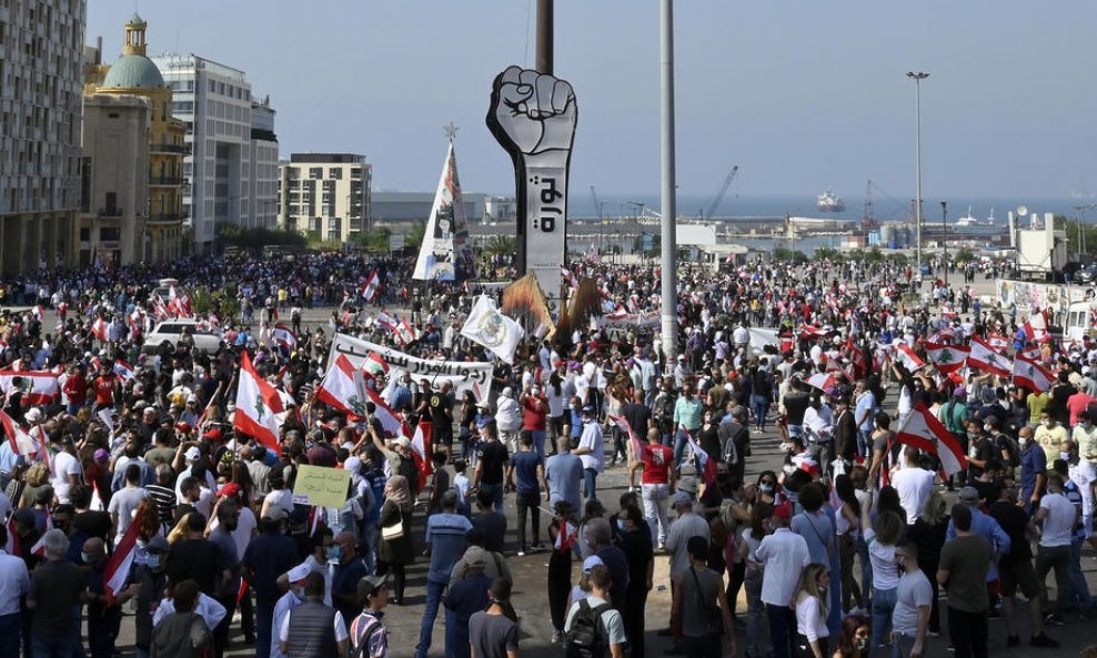 Prosvjed u Libanonu