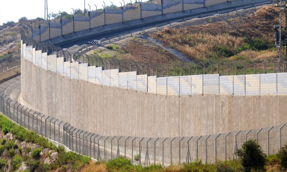Zid na granici Izraela i Egipta