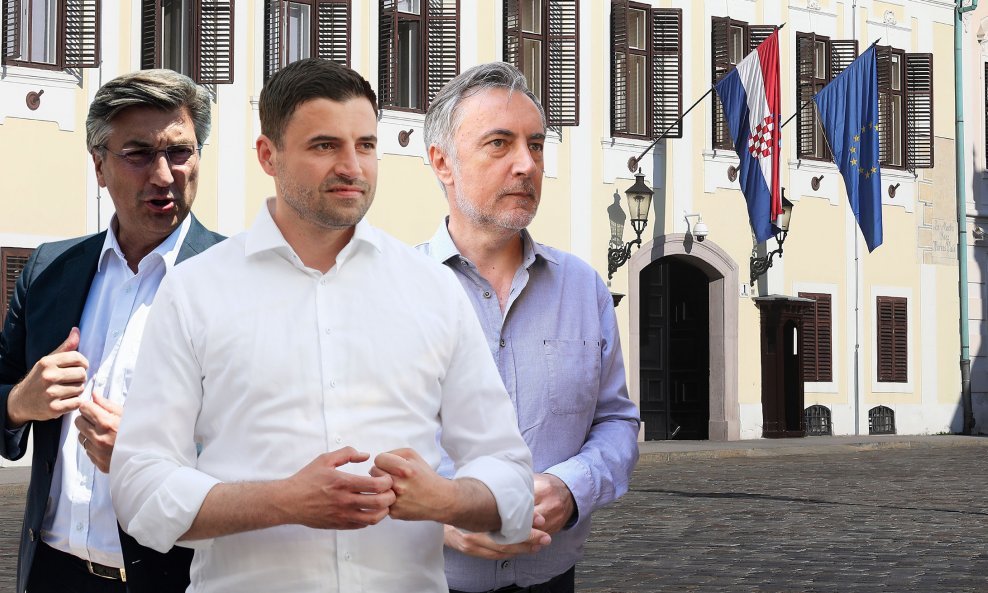 Andrej Plenković, Davor Bernardić i Miroslav Škoro potencijalni su kandidati za premijera nakon izbora