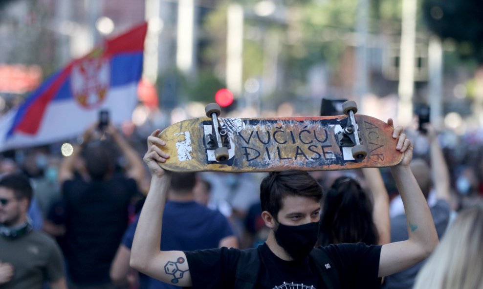 Prosvjedi u Beogradu