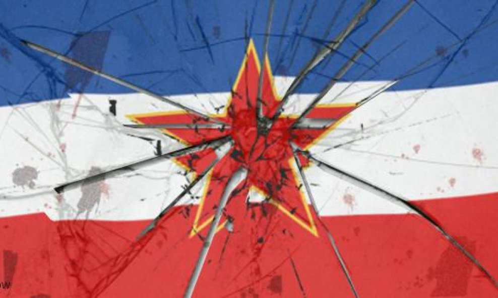 raspad jugoslavije zastava