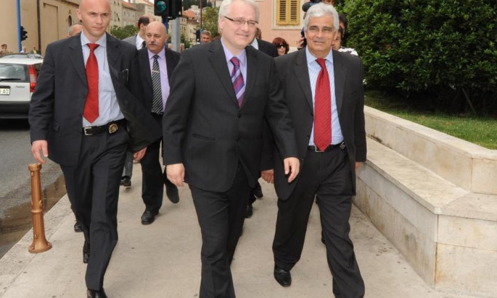 Ivo Josipović i Ante Županović