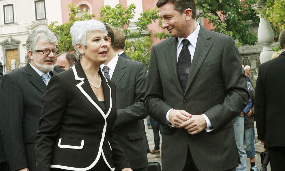 Kosor i Pahor u šetnji Ljubljanom