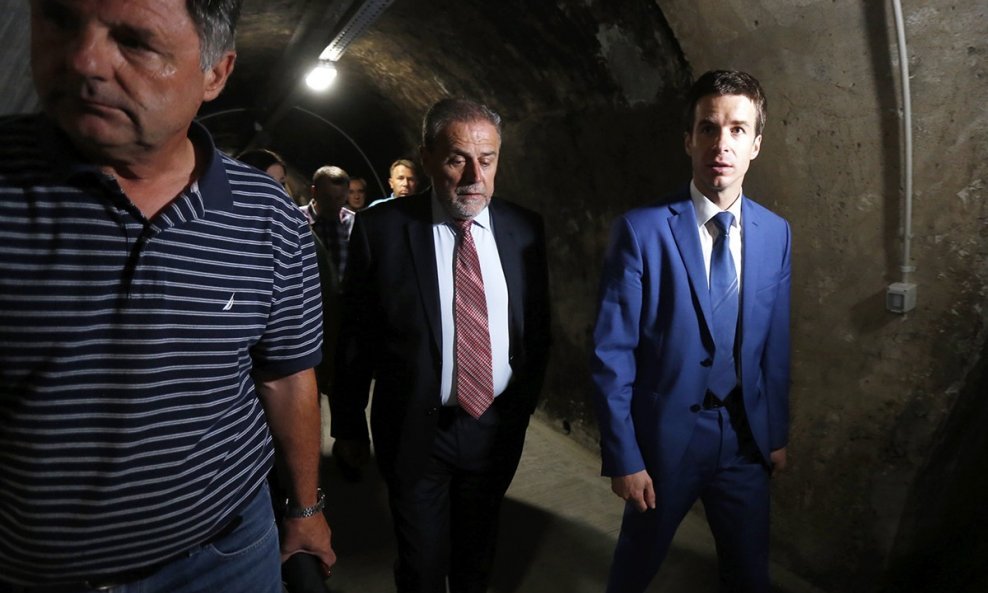 Bandić obišao tunel Grič
