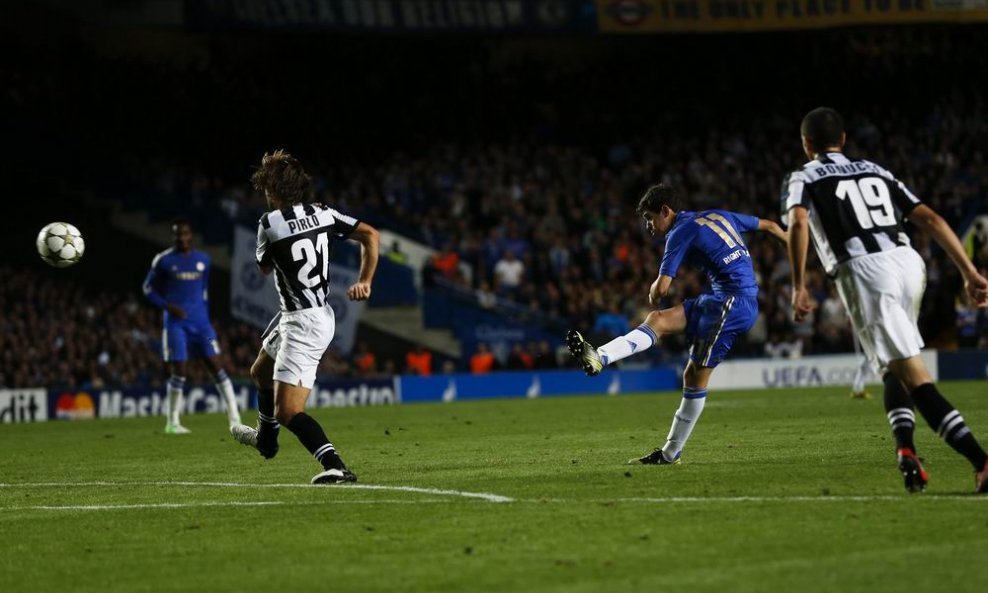 Oscar Chelsea gol Juventus