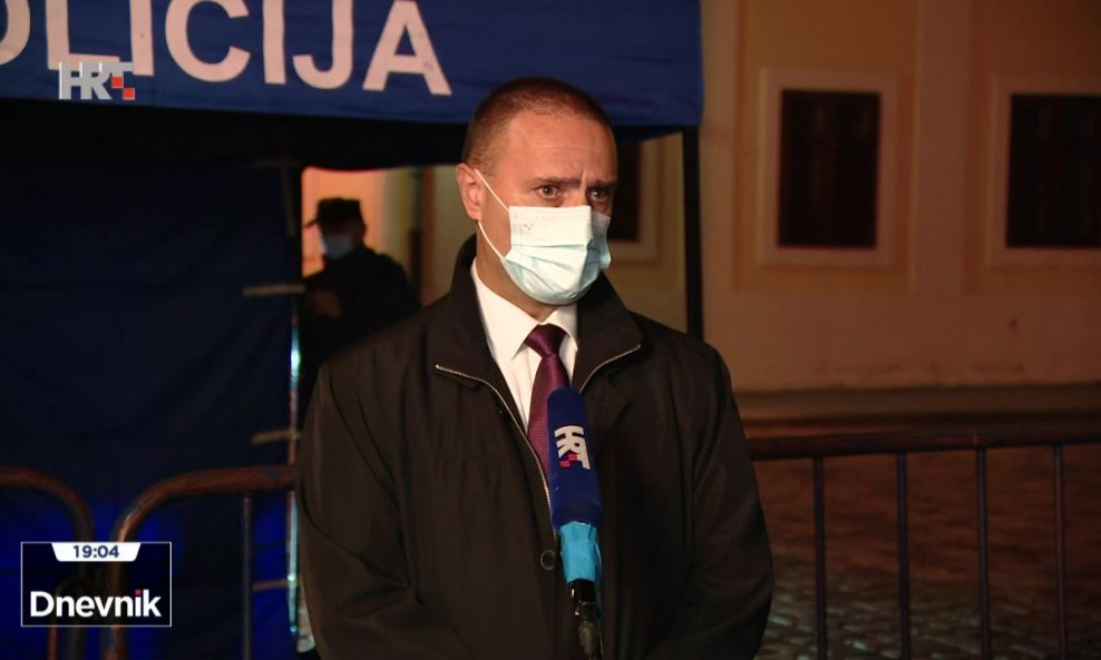 Miljenko Radnić, pomoćnik ravnatelja policije i načelnik Uprave za posebne poslove sigurnosti.