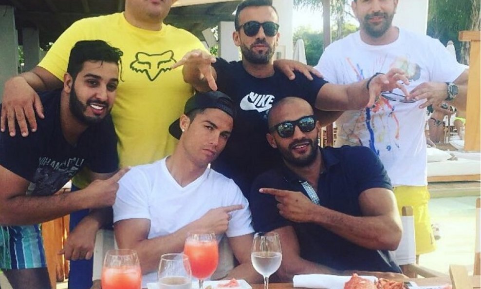 Cristiano Ronaldo i Badr Hari