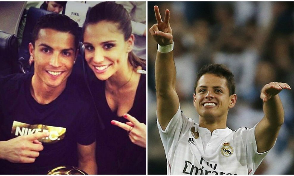 Lucia Villalon i Cristiano Ronaldo - Javier Hernandez Chicharito
