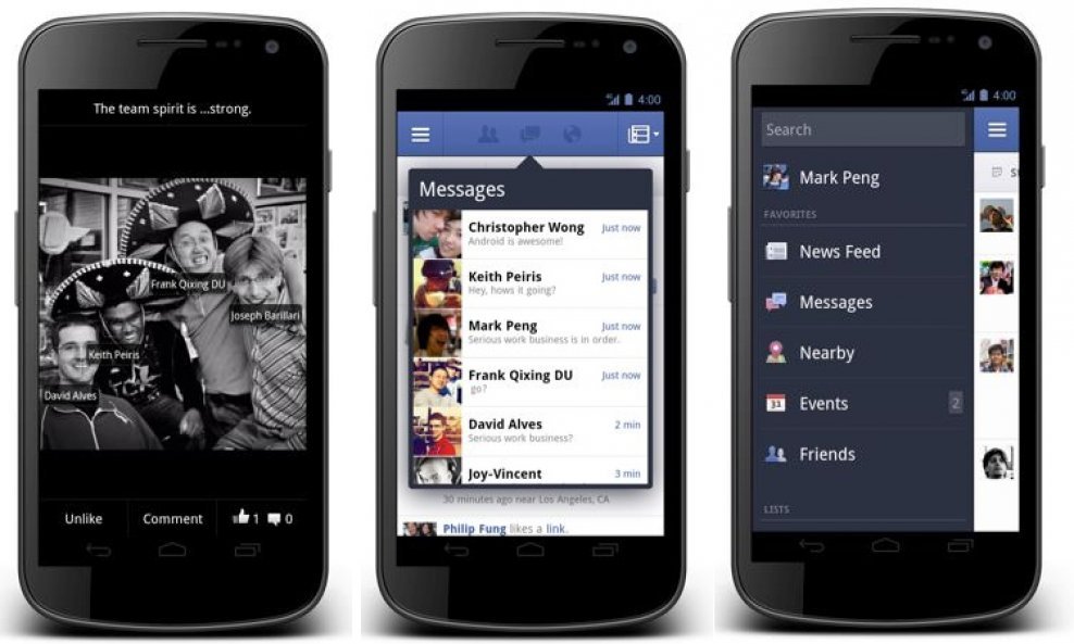 facebook android