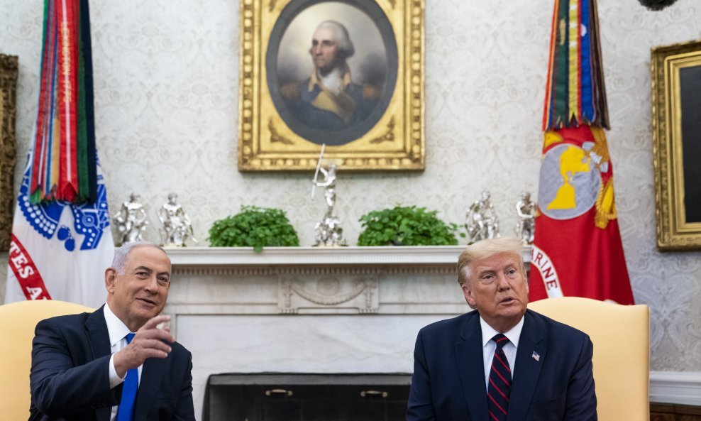 Benjamin Netanyahu i Donald Trump