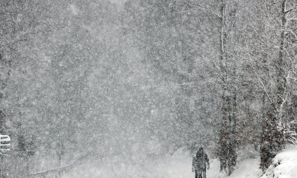 Snijeg, ilustrativna fotografija