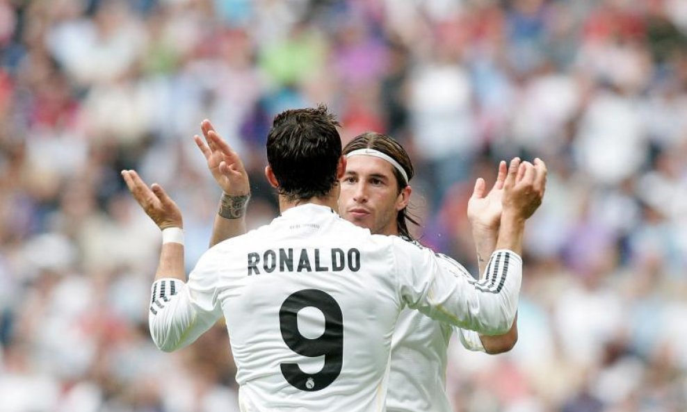 Cristiano Ronaldo i Sergio Ramos
