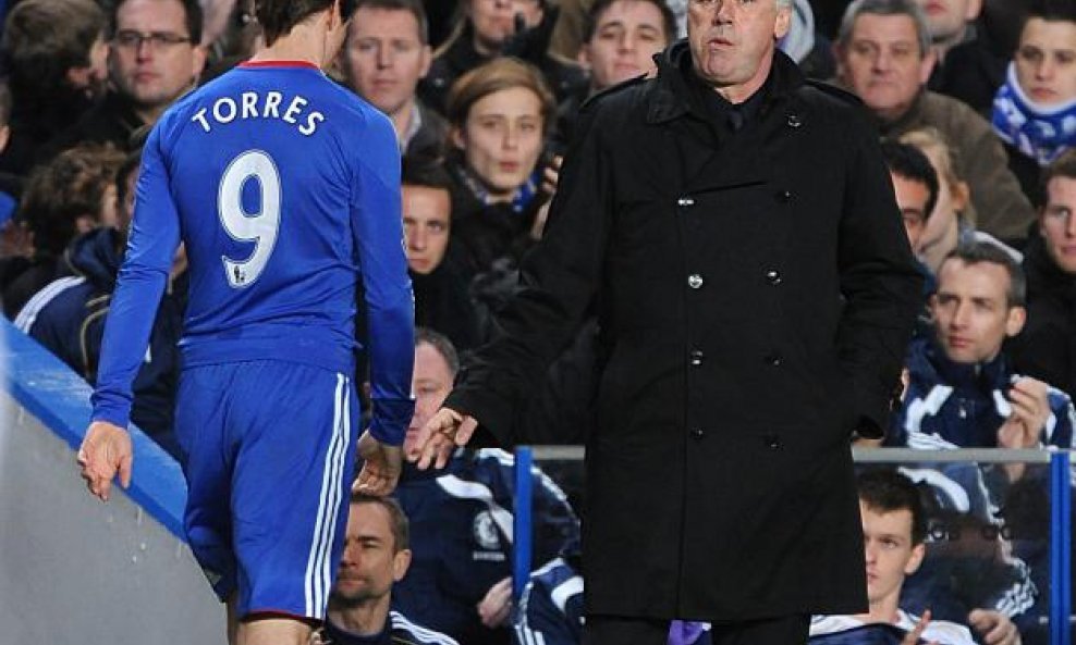 Fernando Torres Carlo Ancelotti Chelsea