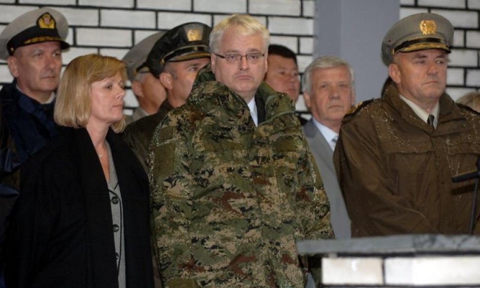 Željka Antunović i Ivo Josipović