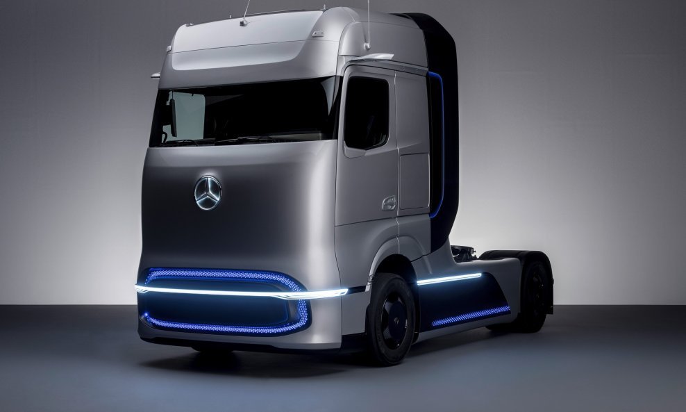 Mercedes-Benz GenH2 Truck s pogonom na gorive ćelije predstavljen je u rujnu 2020.