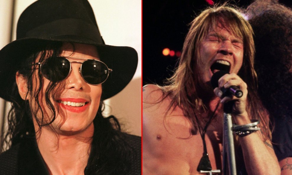 Jackson je bio uzrok svađe Rosea i Slasha/Elton John na koncertu Gunsa