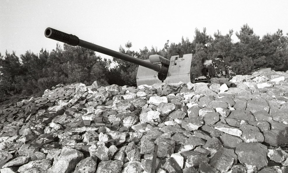 domovinski rat topovi 1991. topnički dnevnici