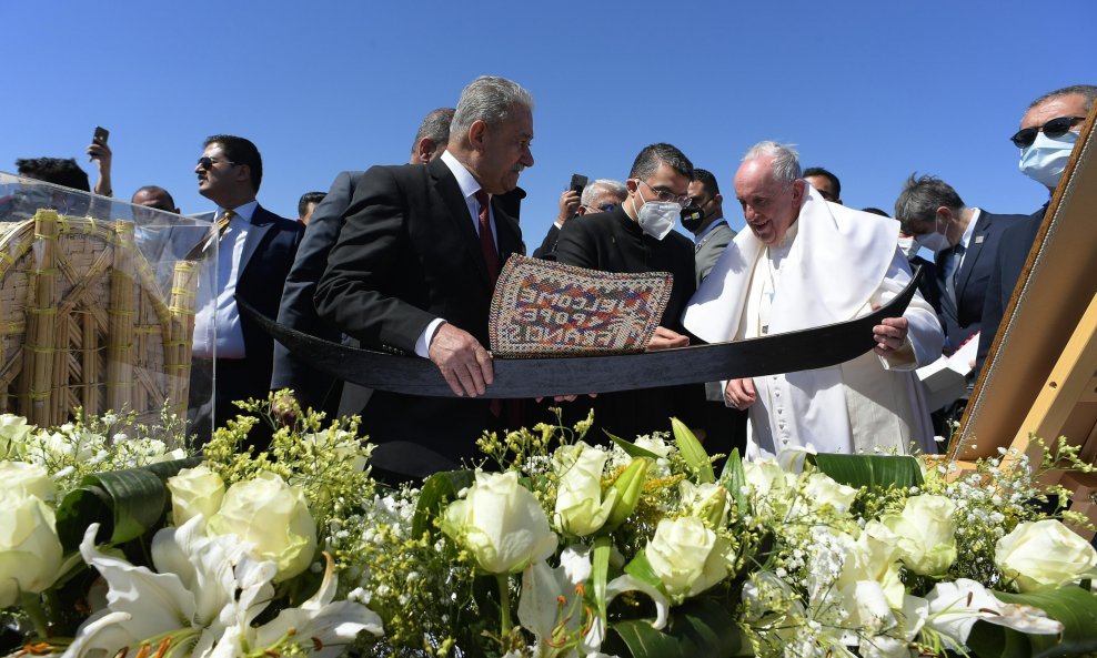Papa Franjo u Iraku posjetio rodno mjesto proroka Abrahama