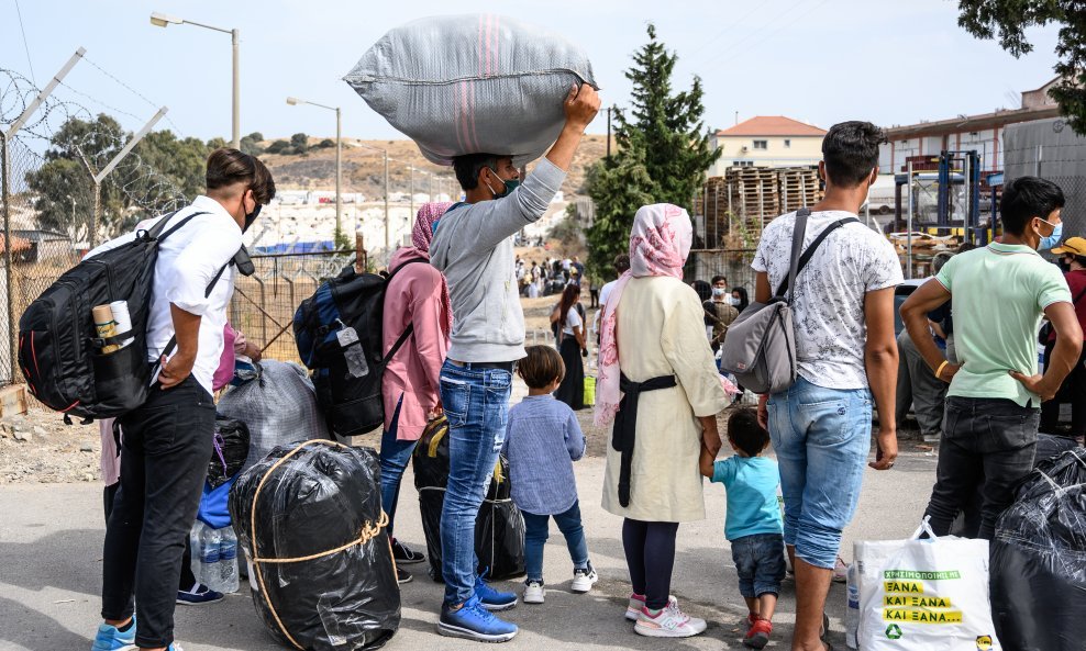 Migranti na grčkom otoku Lezbos, ilustrativna fotografija