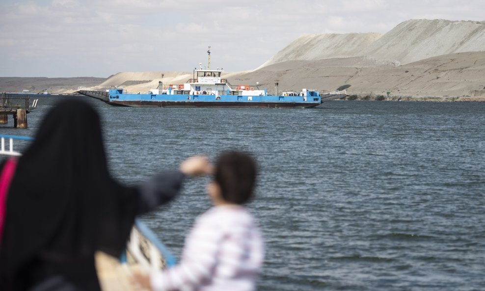 Sueski kanal, brod Ever Given, ilustrativna fotografija