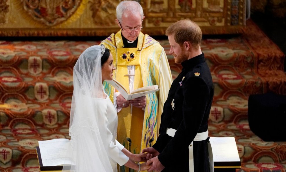 Meghan Markle i princ Harry vjenčao je nadbiskup od Canterburyja 19. svibnja 2018.