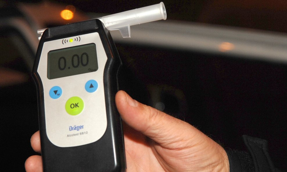 Mjerenje alkoliziranosti vozača jedan je od preduvjeta sigurnijeg prometa