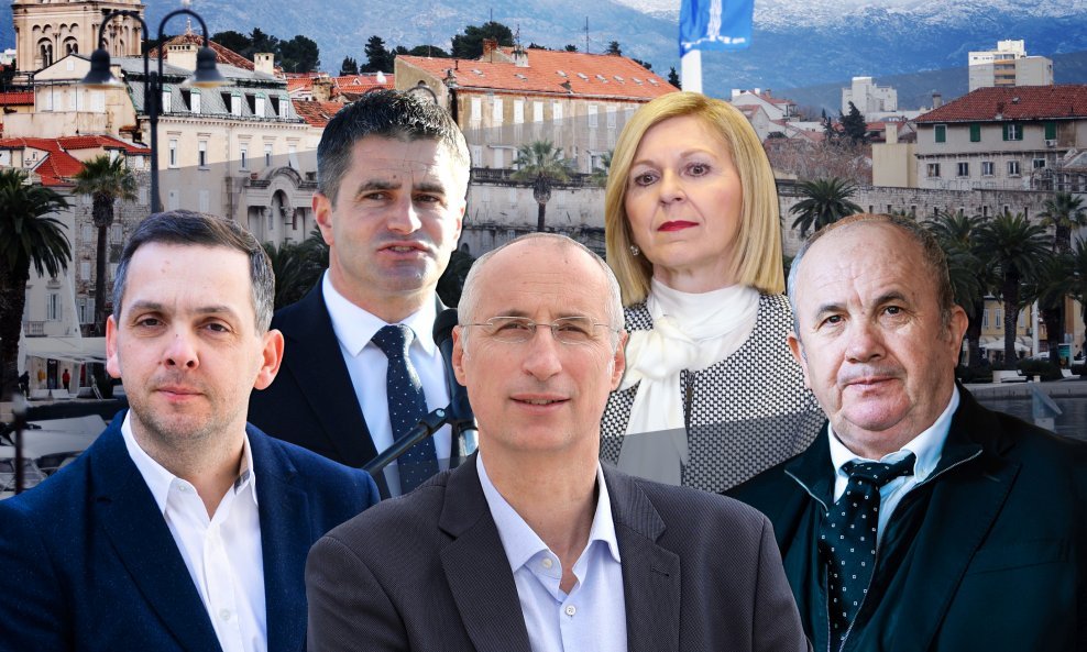 Ante Franić, Vice Mihanović, Ivica Puljak, Branka Ramljak, Željko Kerum