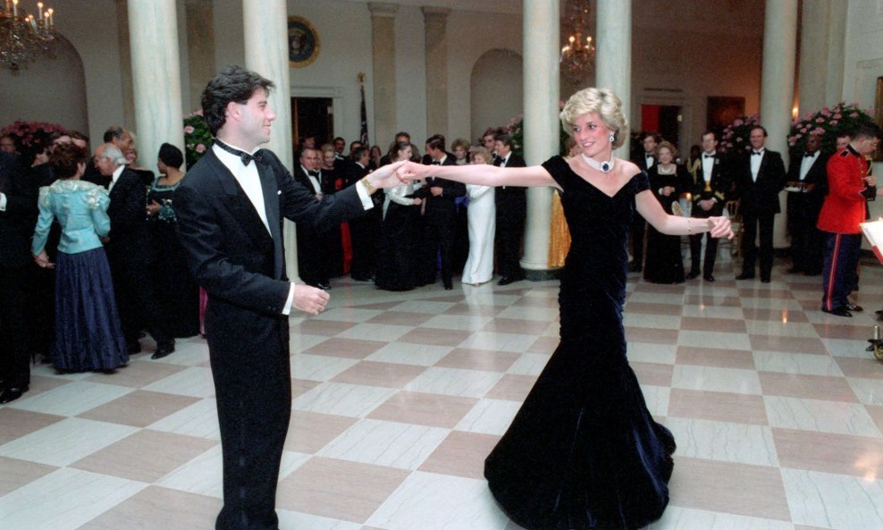 Princeza Diana i John Travolta