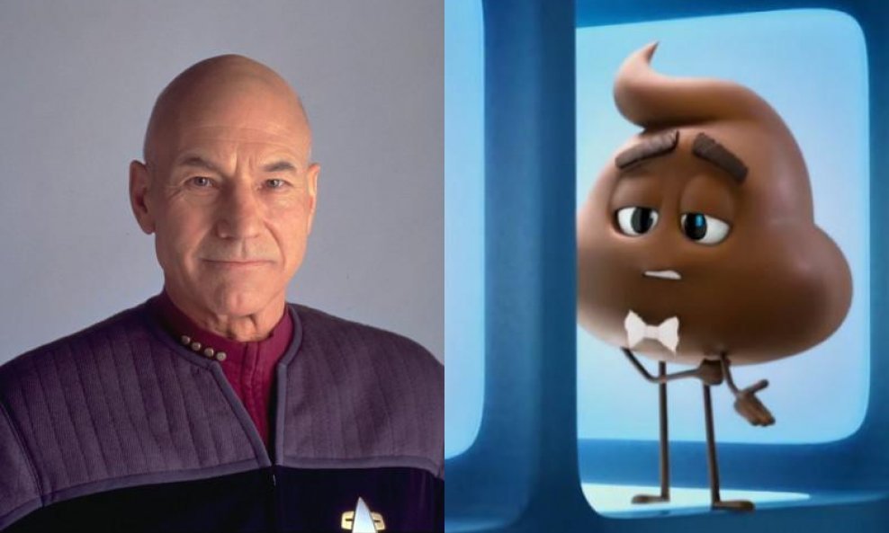 Patrick Stewart posudit će glas emotikonu Poopu