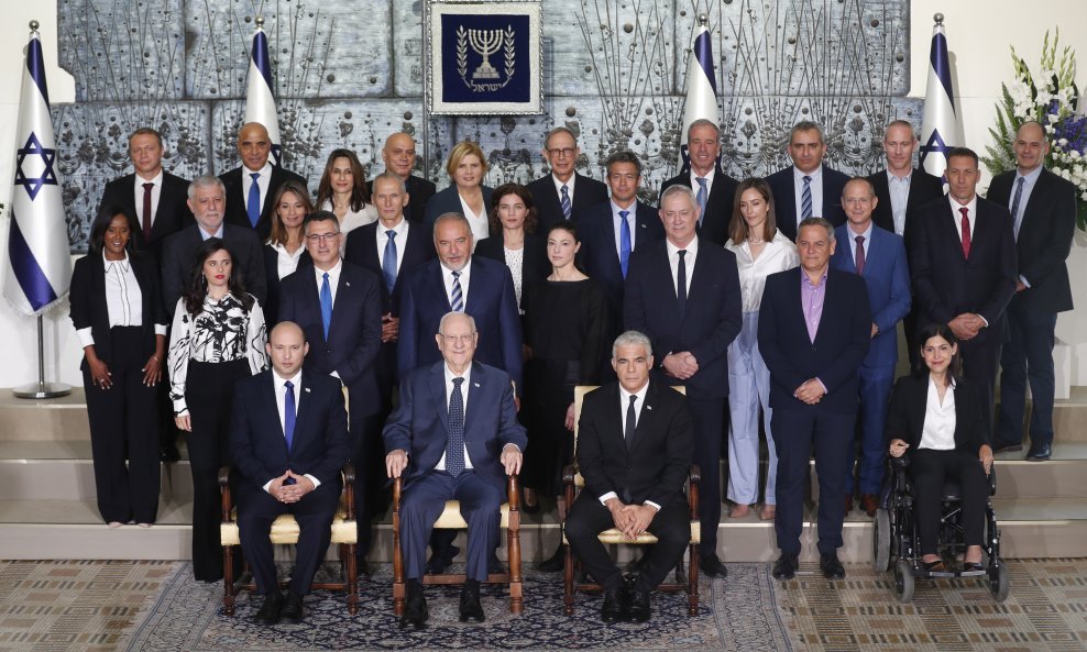 Grupni portret nove izraelske vlade