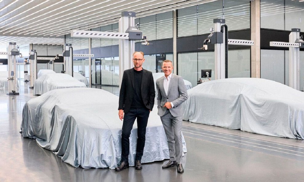 Marc Lichte, šefa dizajna Audija, i Henrik Wenders, šef prodaje Audija