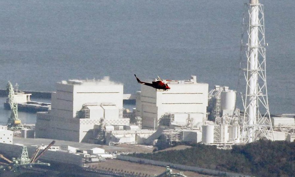 helikopter fukushima nuklearka