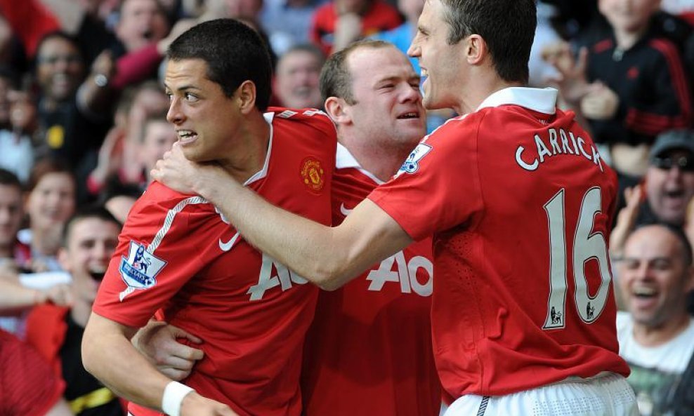Hernandez, Rooney i Carrick