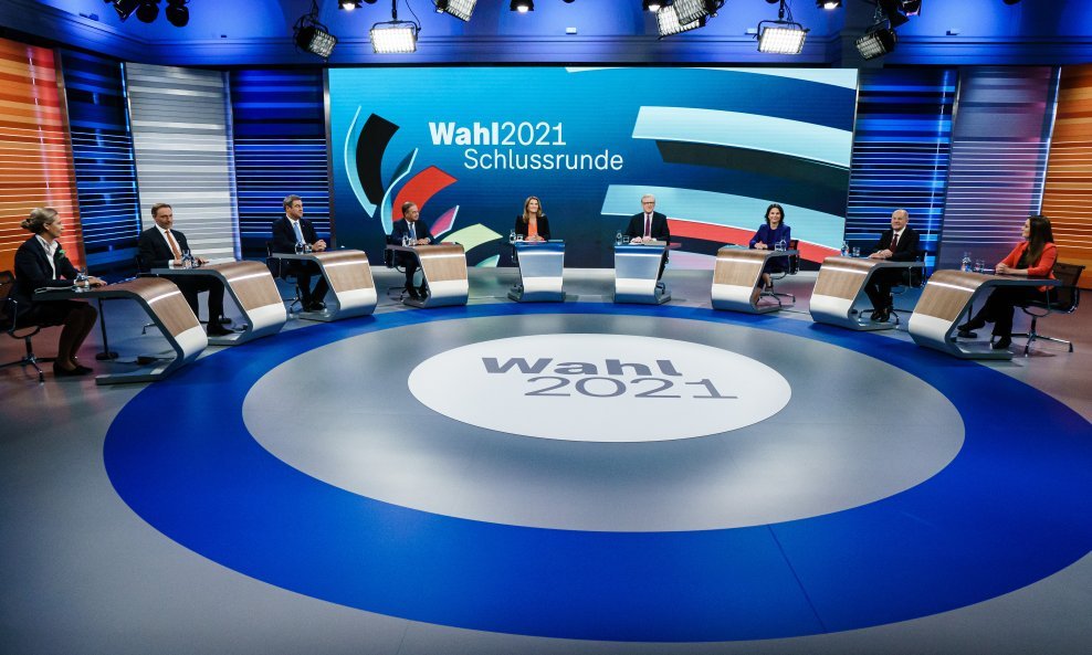 Televizijsko sučeljavanje kandidata uoči izbora u Njemačkoj