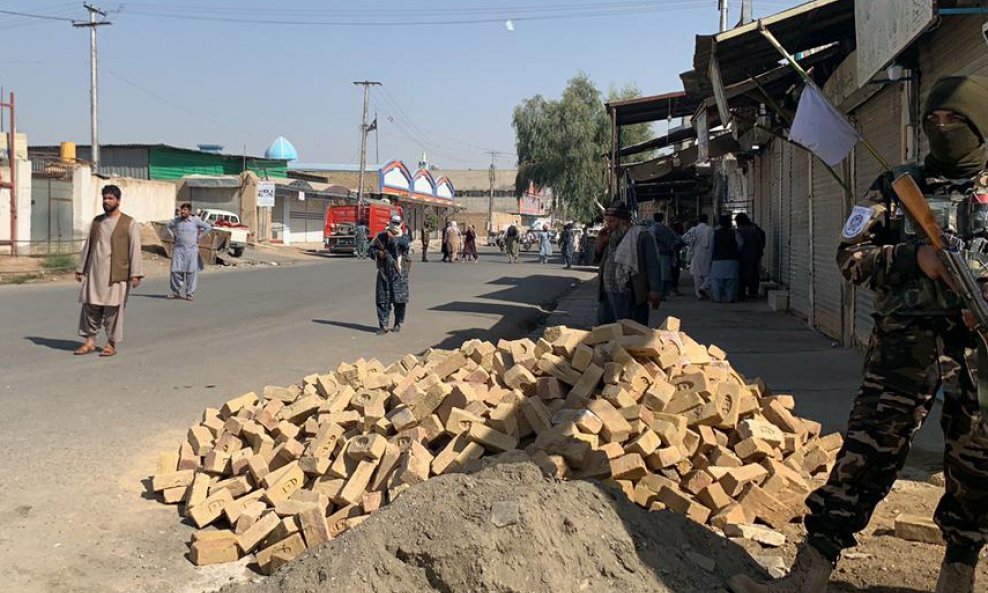 Talibanske snage osiguravaju mjesto blizu eksplozije