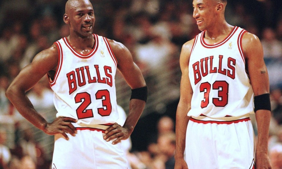 Michael Jordan i Scottie Pippen