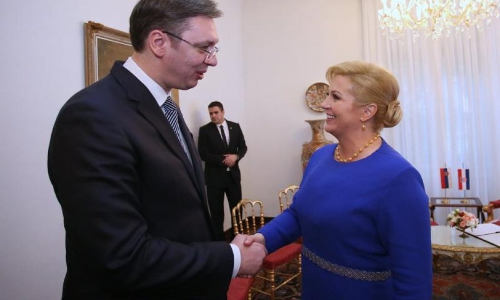 aleksandar vučić, kolinda grabar kitarović 