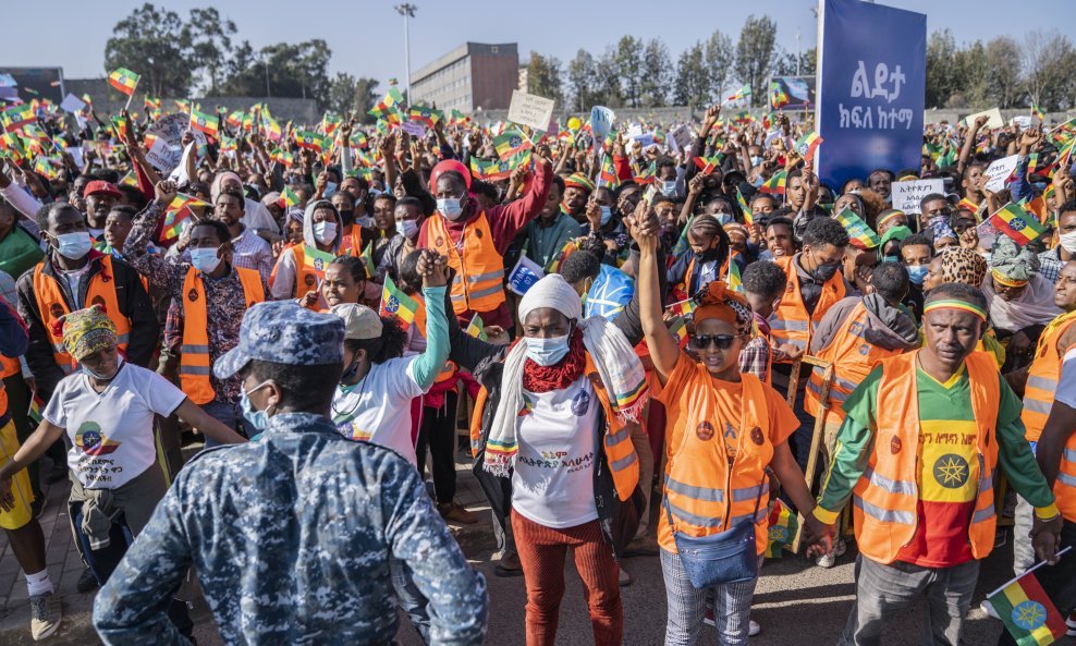 Prosvjed protiv Tigraja u Etiopiji