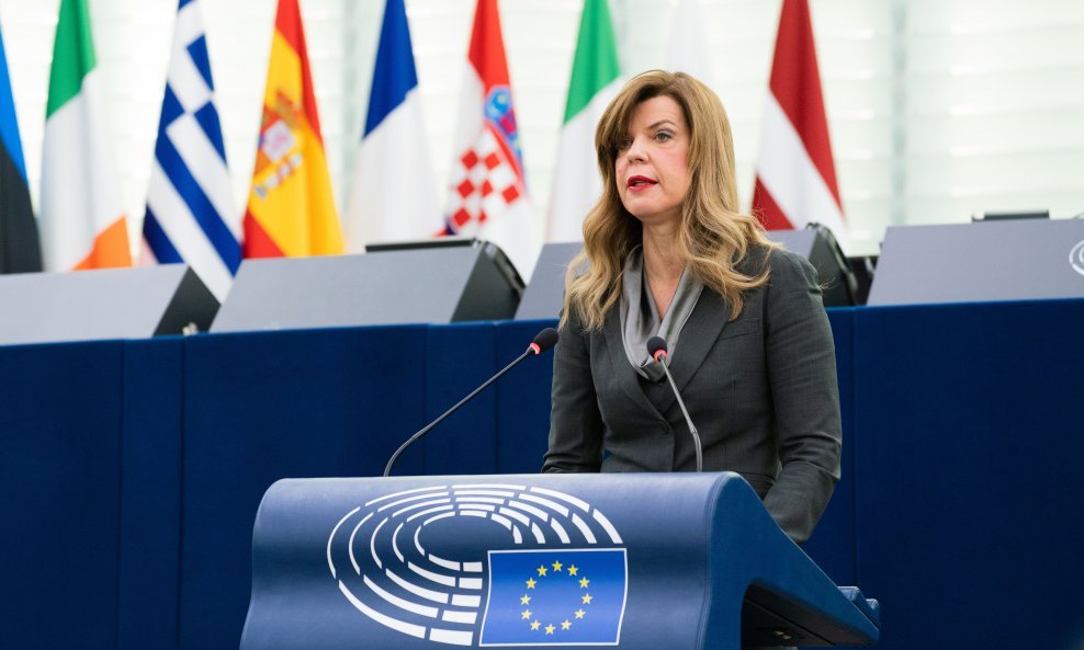 Biljana Borzan u Europskom parlamentu