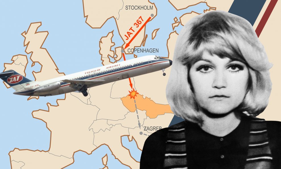 Vesna Vulović preživjela je pad aviona s visine od 10.160 metara