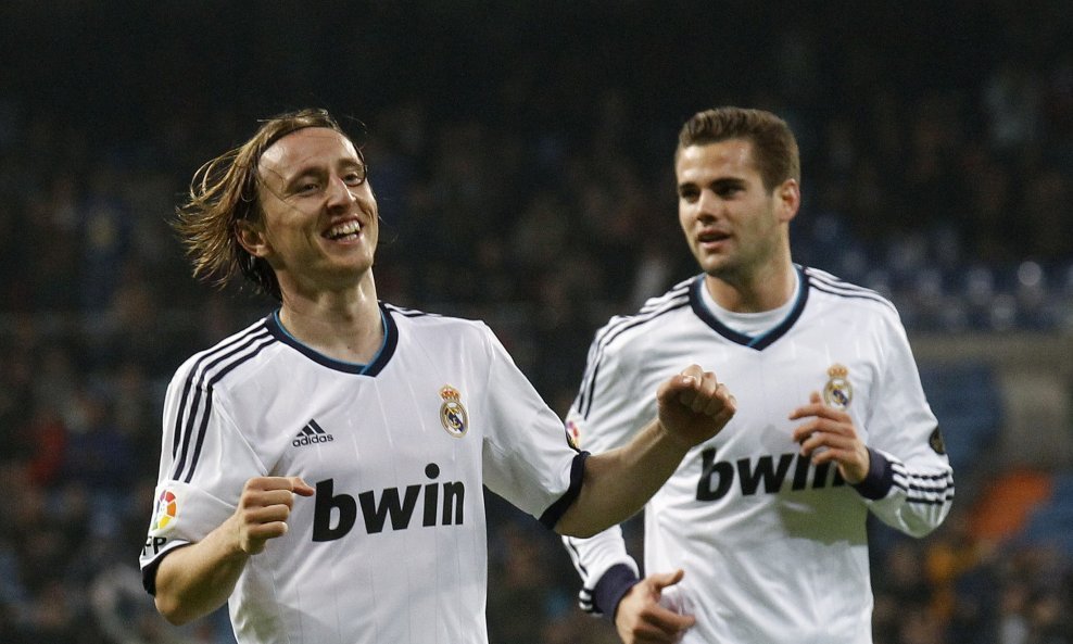 Nacho Fernandez Luka Modrić Real Madrid