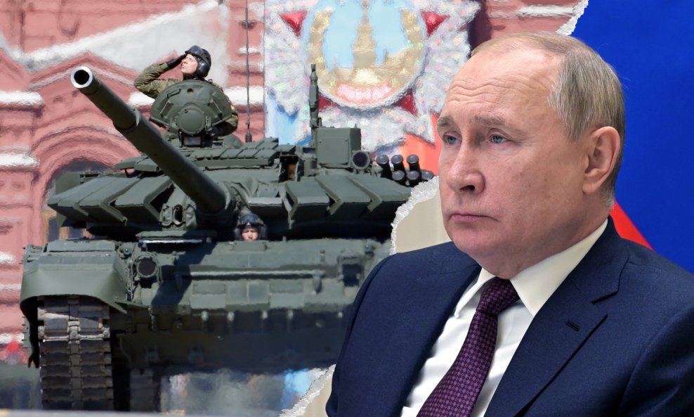 Vladimir Putin/Ruski tenk