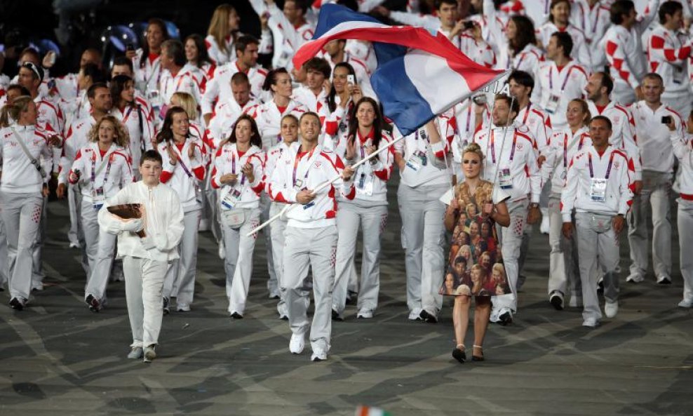Hrvatska na otvaranju Olimpijskih igara